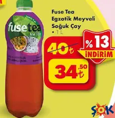 FUSE TEA EGZOTİK MEYVELİ SOĞUK ÇAY 1 L